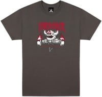 Thrasher Toy Machine Monster-Gram T-Shirt - charcoal