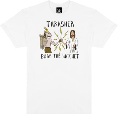 Thrasher Toy Machine B.T.H T-Shirt - white - view large