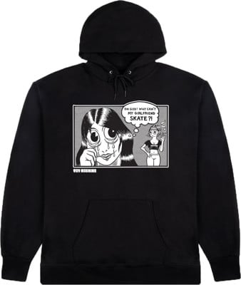 Thrasher Toy Machine Girlfriend Hoodie - black - view large