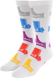 HUF HUF x Kodak Sock - white