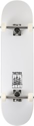 Tactics Trees 8.0 Complete Skateboard - white