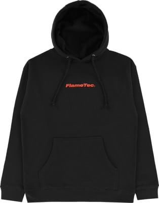 FlameTec Classic Logo Hoodie - black/red - view large