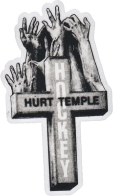 Hockey Hurt Temple Sticker - view large