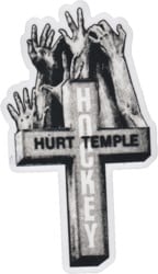 Hockey Hurt Temple Sticker