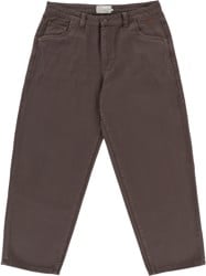 Dime Classic Baggy Denim Jeans - brown washed