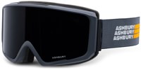 Ashbury Arrow Goggles + Bonus Lens - gibson/dark smoke lens + yellow lens