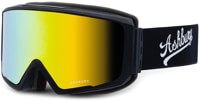 Ashbury Arrow Goggles + Bonus Lens - shortstop/gold mirror lens + yellow lens