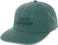 Sci-Fi Fantasy Washed Logo Snapback Hat - green