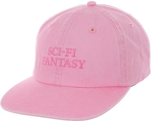 Sci-Fi Fantasy Washed Logo Snapback Hat - pink - view large