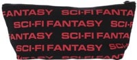 Sci-Fi Fantasy Pen Pouch - black