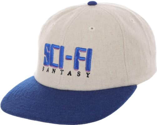 Sci-Fi Fantasy Display Snapback Hat - oatmeal/blue - view large