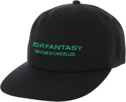 Sci-Fi Fantasy Future Is Cancelled Snapback Hat - black - view large