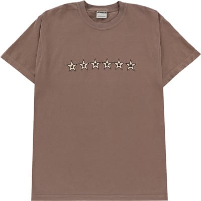 Jenkem 6 Star T-Shirt - burgundy - view large