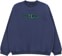 Passport Ram Crew Sweatshirt - navy