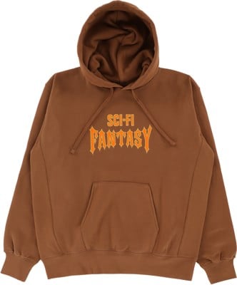 Sci-Fi Fantasy Biker Hoodie - brown - view large