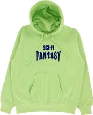 Sci-Fi Fantasy Biker Hoodie - lime - view large