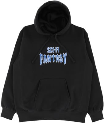 Sci-Fi Fantasy Biker Hoodie - black - view large