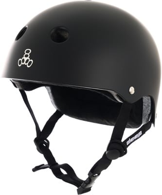 Triple Eight Deep Cover Skate Helmet - matte black - view large