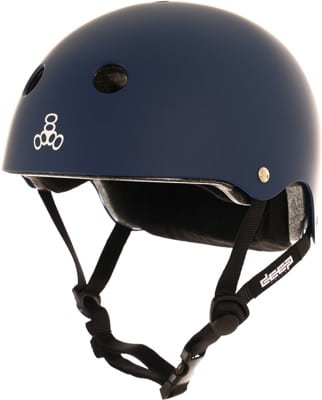 Triple Eight Deep Cover Skate Helmet - navy matte - view large