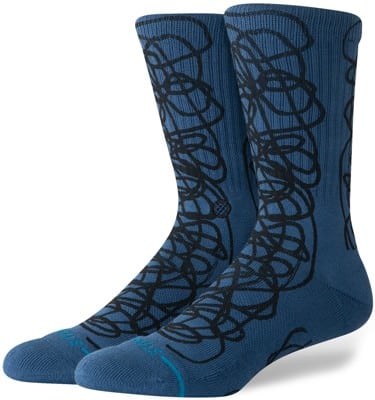 Stance Seamless Crew Sock - dark royal - view large