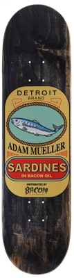 Bacon Skateboards Mueller Sardines 8.25 Skateboard Deck - black - view large