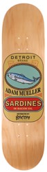 Bacon Skateboards Mueller Sardines 8.25 Skateboard Deck - natural