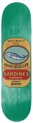 Bacon Skateboards Mueller Sardines 8.25 Skateboard Deck - teal - view large