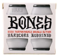 Bones HardCore Hard Skate Bushings (2 Truck Set) - white