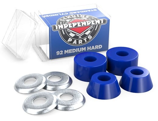 Independent Genuine Cylinder Cushions Skateboard Bushings (2 Truck Set) - blue (medium hard) - view large