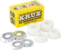 Krux World's Best Cushions Skateboard Bushings - white (medium)