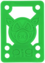 Pig Pile Skateboard Risers - green