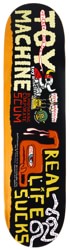 Toy Machine Never Ending 8.25 Skateboard Deck - orange