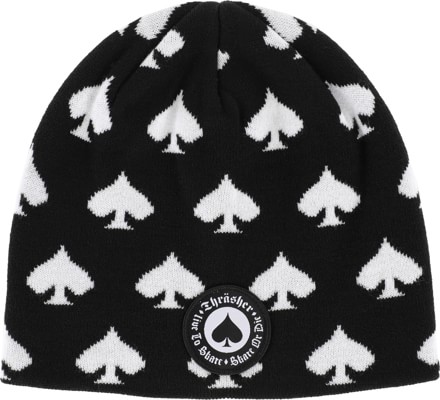 Thrasher Oath Skully Beanie - black - view large