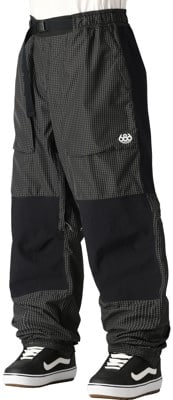 686 Ghost 2.5L Pants - black grid colorblock - view large