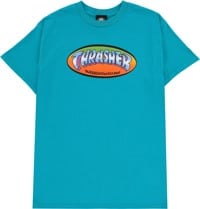 Thrasher Ninety-Five By Spanky T-Shirt - jade dome