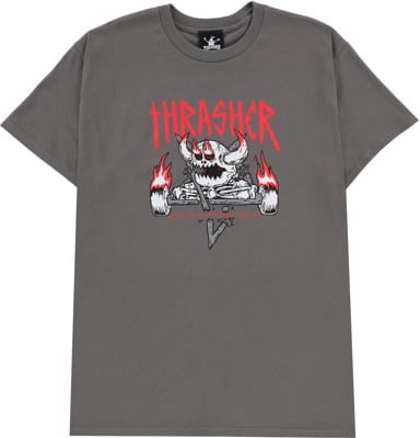 Thrasher Toy Machine Monster-Gram T-Shirt - charcoal - view large