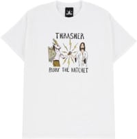 Thrasher Toy Machine B.T.H T-Shirt - white