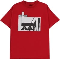 Hockey Hurt Temple T-Shirt - red