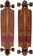 Arbor Dropcruiser Flagship 38" Complete Longboard - palisander red / black trucks / trans amber wheels