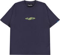 WKND Fishbone Emblem T-Shirt - navy