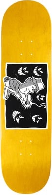 Pizza Demons 8.5 Skateboard Deck - yellow - view large