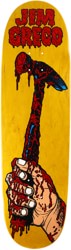 Hammers USA Bloody Hammer 8.875 Skateboard Deck - yellow