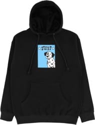 Stunt Blue Dalmatian Hoodie - black