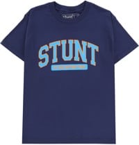 Stunt Varsity Screenprinting T-Shirt - navy blue