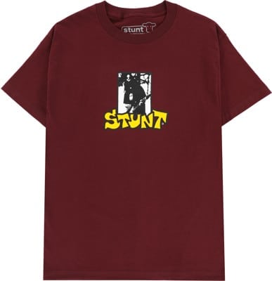 Stunt Guitar Hero T-Shirt - burgundy - view large