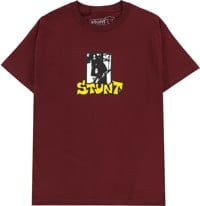 Stunt Guitar Hero T-Shirt - burgundy