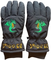 Smooth18 Dragon Gloves - black