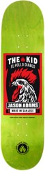 Black Label Adams El Pollo Diablo 8.5 Skateboard Deck - green