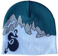 Smooth18 Volcanic Glacier Skully Beanie - alpine/white