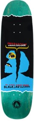 Black Label Hassan Headache 9.25 Black Widow Skateboard Deck - teal